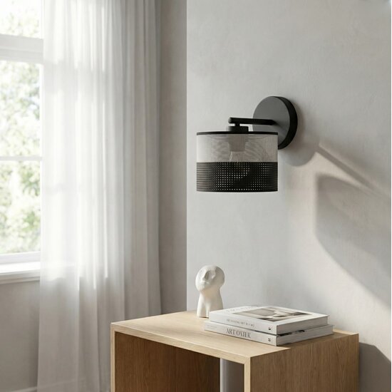 Emibig Emibig KARBON K1 BL GRAY - Minimalist wall lamp for modern interiors