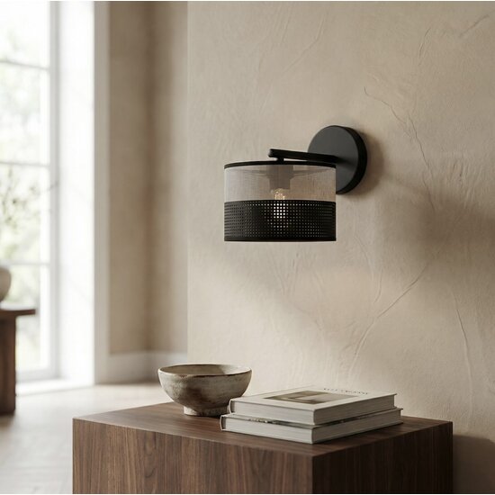 Emibig Emibig KARBON K1 BL GRAY - Minimalist wall lamp for modern interiors