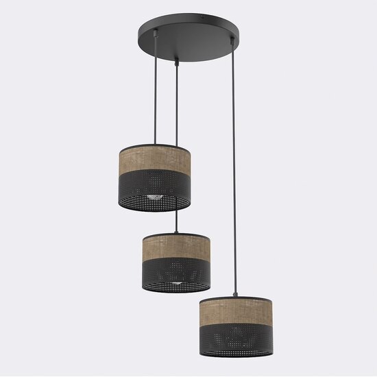 Emibig Emibig KARBON 3 BL BROWN PREM - Minimalist pendant lamp for any space