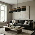 Emibig Emibig KARBON 4 BL BROWN - Minimalist pendant lamp for any space