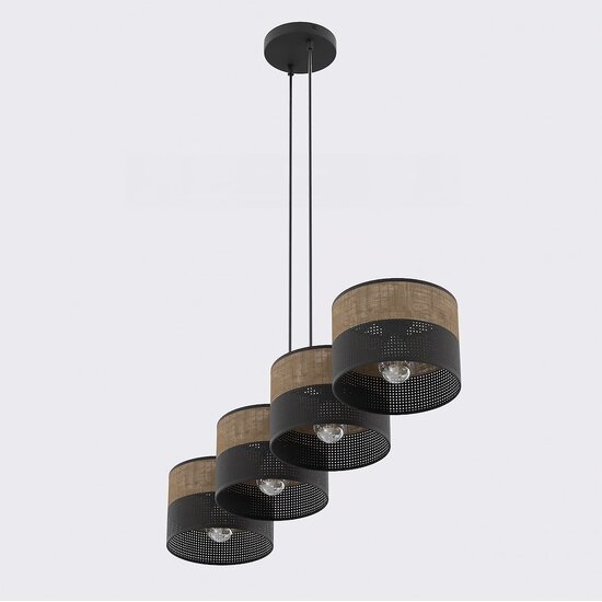 Emibig Emibig KARBON 4 BL BROWN - Minimalist pendant lamp for any space
