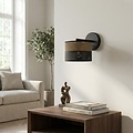 Emibig Emibig KARBON K1 BL BROWN - Minimalist wall lamp for any space