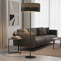 Emibig Emibig KARBON LP1 BL BROWN - Minimalistische vloerlamp voor elke ruimte