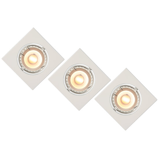 LUCIDE LUCIDE FOCUS - Inbouwspot - Dimbare LED met GU10 fitting