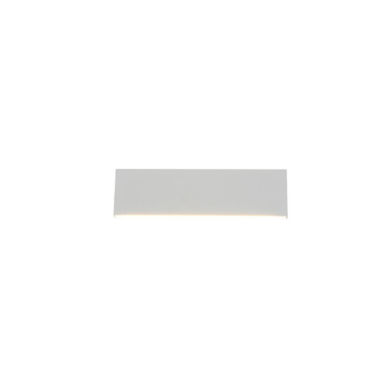 Trio Lighting Matt white small flat top/bottom wall lamp LED 6W 3000K - Ideal for creating a cozy atmosphere in any room