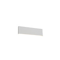Matt white small flat top/bottom wall lamp LED 6W 3000K