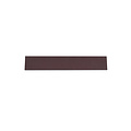 Grande applique murale haut/bas plat LED 9W 3000K couleur rouille