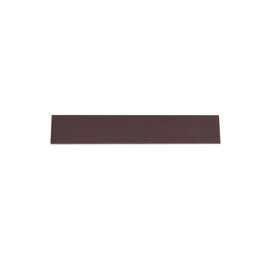 Large flat top/bottom wall lamp LED 9W 3000K rust color