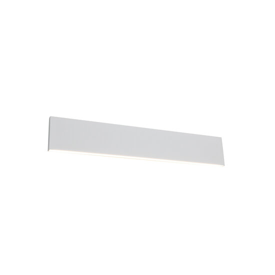 Trio Lighting Matt white large flat top/bottom wall lamp LED 9W 3000K - Ideal lighting solution for any space