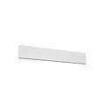 Matt white large flat top/bottom wall lamp LED 9W 3000K