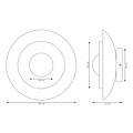 Emibig Emibig POPPI K1 BL WHITE - Illuminate your space with Scandinavian design