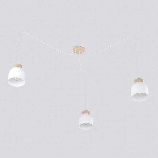 Emibig Emibig KRU 3 WHITE - Scandinavian pendant lamp for any space