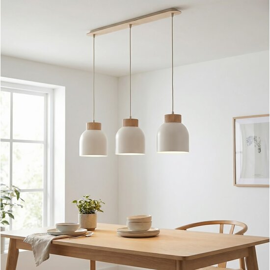 Emibig Emibig VIGO 3 WHITE - Lampe suspendue scandinave pour tous les espaces