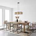 Emibig Emibig ECO 3 BL RATTAN - Minimalist pendant lamp for any space
