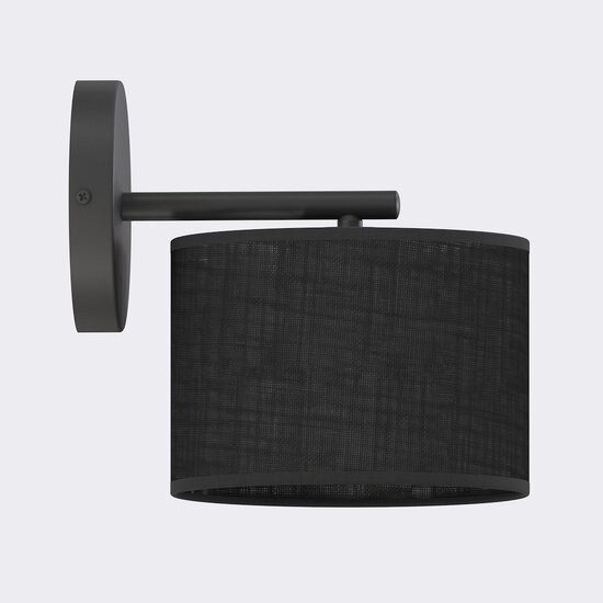 Emibig Emibig ECO K1 BL BLACK - Lámpara de pared minimalista para cualquier espacio