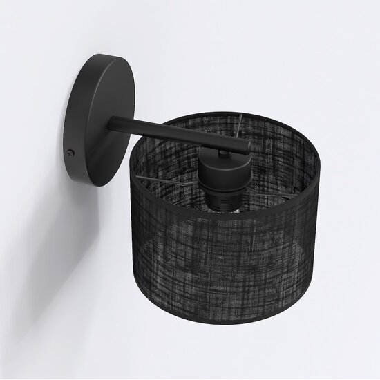 Emibig Emibig ECO K1 BL BLACK - Minimalist wall lamp for any space