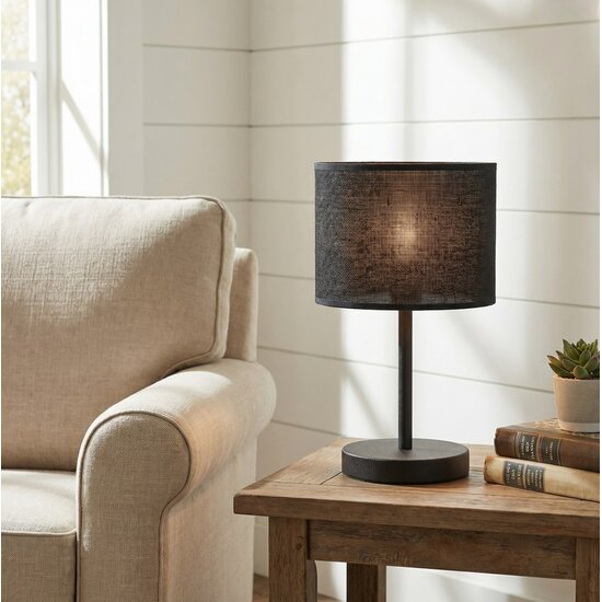 Emibig Emibig ECO LN1 BL BLACK - Minimalist table lamp for any space