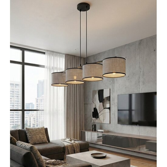 Emibig Emibig ECO 4 BL GRAY - Minimalistische hanglamp voor elke ruimte