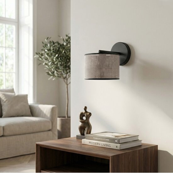 Emibig Emibig ECO K1 BL GRAY - Lámpara de pared minimalista para una iluminación elegante