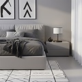 Emibig Emibig ECO LN1 BL GRAY - Lámpara de mesa minimalista para cualquier espacio