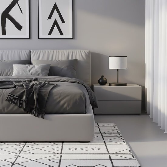 Emibig Emibig ECO LN1 BL GRAY - Minimalistische tafellamp voor elke ruimte