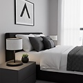 Emibig Emibig ECO LN1 BL GRAY - Lampe de table minimaliste pour tous les espaces