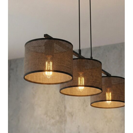 Emibig Emibig ECO 3 BL BROWN - Lampe suspendue minimaliste pour tous les espaces
