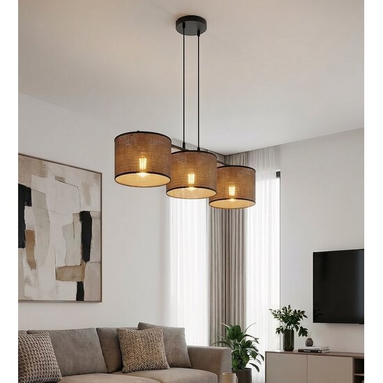 Emibig Emibig ECO 3 BL BROWN - Lampe suspendue minimaliste pour tous les espaces