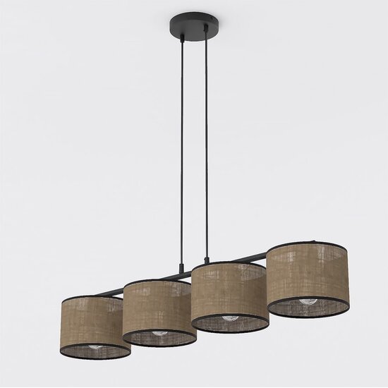 Emibig Emibig ECO 4 BL BROWN - Minimalistische hanglamp voor elke ruimte