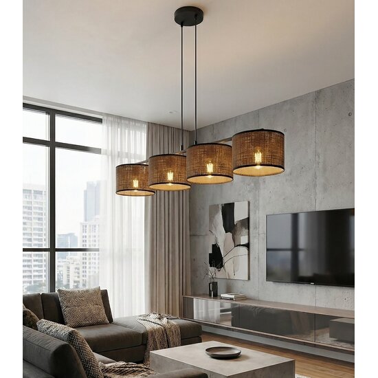 Emibig Emibig ECO 4 BL BROWN - Lampe suspendue minimaliste pour tous les espaces