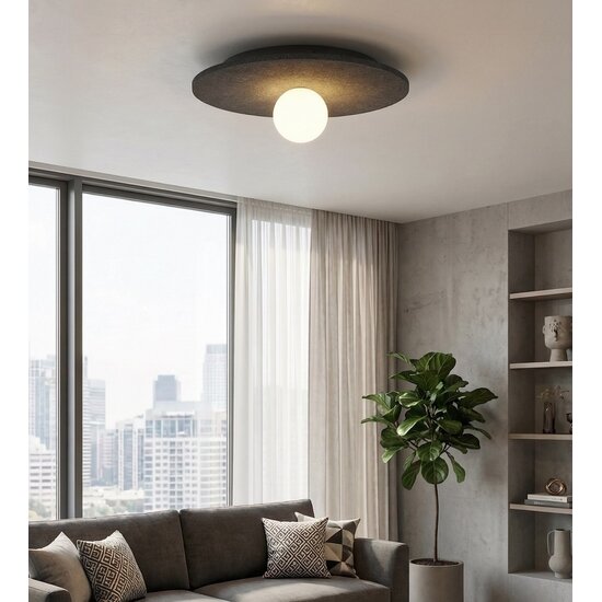 Emibig Emibig CALMA 1M BLACK - Stijlvolle plafondlamp voor elke ruimte