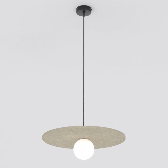 Emibig Emibig CALMA 1 BEIGE - Elegante hanglamp voor een sfeervolle inrichting