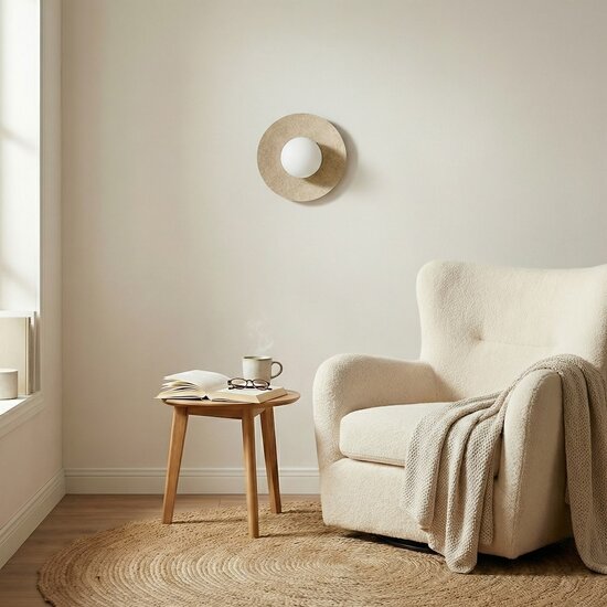 Emibig Emibig CALMA K1 BEIGE S - Applique murale élégante pour tous les espaces