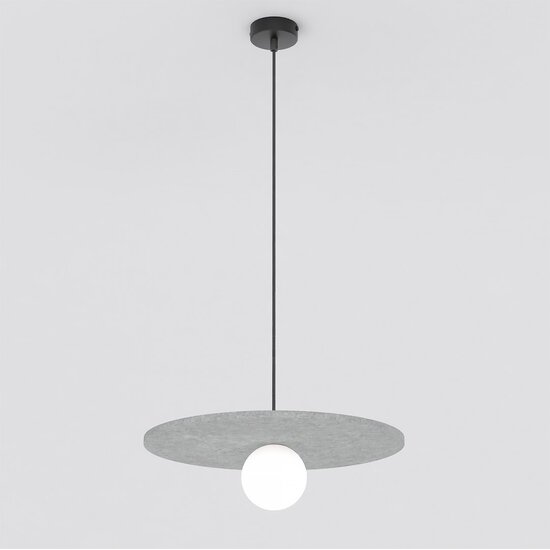 Emibig Emibig CALMA 1 GRAY - Lámpara colgante elegante para una atmósfera acogedora