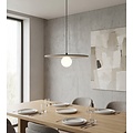 Emibig Emibig CALMA 1 GRAY - Elegant pendant lamp for a cozy ambiance