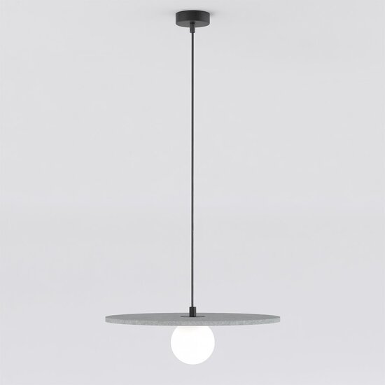 Emibig Emibig CALMA 1 GRAY - Lámpara colgante elegante para una atmósfera acogedora