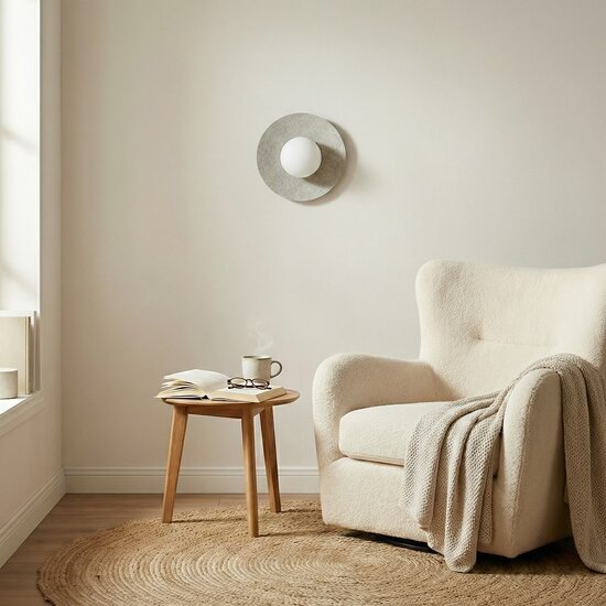 Emibig Emibig CALMA K1 GRAY S - Stijlvolle wandlamp voor elke ruimte
