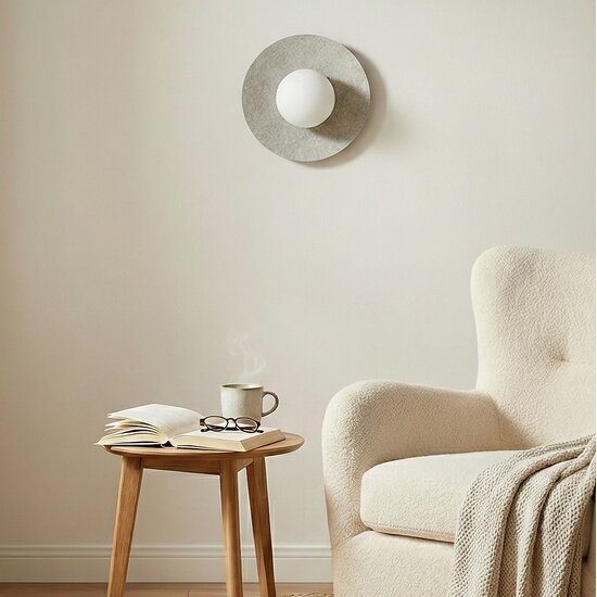 Emibig Emibig CALMA K1 GRAY S - Stylish wall lamp for any space