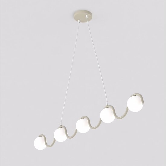 Emibig Emibig SINUS 5 MOKKA - Moderne hanglamp voor sfeervolle verlichting