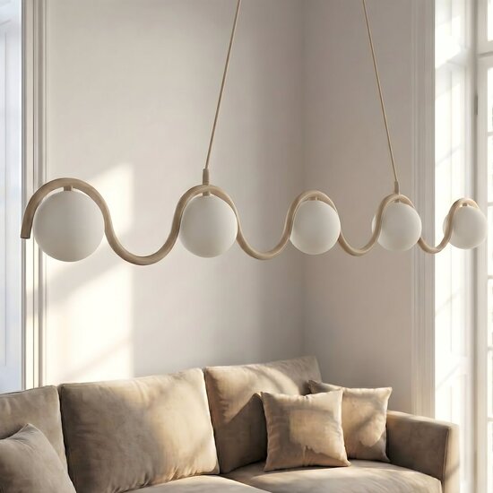 Emibig Emibig SINUS 5 MOKKA - Lampe suspendue moderne pour un éclairage élégant