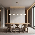 Emibig Emibig SINUS 5 MOKKA - Lámpara colgante moderna para una iluminación elegante