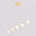 Emibig Emibig SINUS 5 ORANGE - Moderne hanglamp voor sfeervolle verlichting