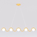 Emibig Emibig SINUS 5 ORANGE - Moderne hanglamp voor sfeervolle verlichting