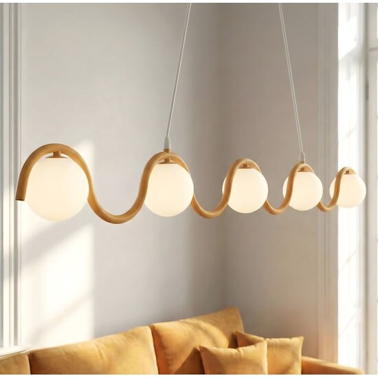 Emibig Emibig SINUS 5 ORANGE - Moderne Pendelleuchte für stilvolle Beleuchtung