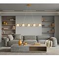 Emibig Emibig SINUS 5 ORANGE - Modern pendant lamp for stylish lighting