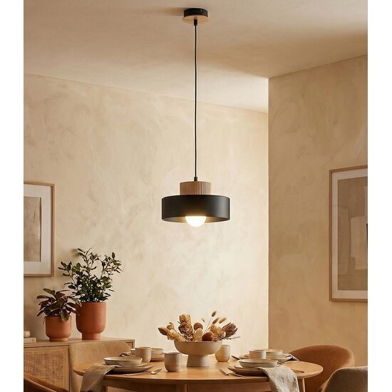 Emibig Emibig KIVI 1S BLACK - Elegante Scandinavische hanglamp voor elke ruimte
