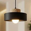 Emibig Emibig KIVI 1S BLACK - Élégante suspension scandinave pour tous les espaces