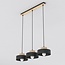 Emibig Emibig KIVI 3 BLACK - Scandinavian pendant lamp for any space