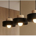 Emibig Emibig KIVI 3 BLACK - Lámpara colgante escandinava para cualquier espacio