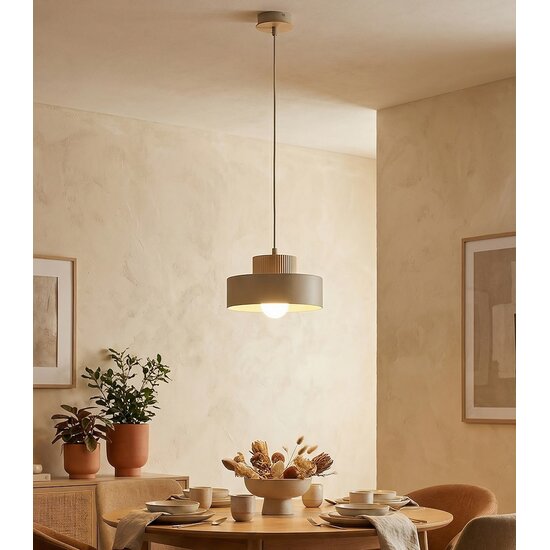 Emibig Emibig KIVI 1S MOKKA - Lampe suspendue scandinave pour une ambiance chaleureuse